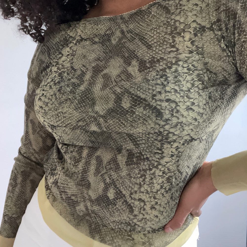 Vintage Mesh Top